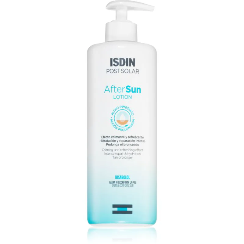 ISDIN After Sun Lotion γαλάκτωμα σώματος για μετά την ηλιοθεραπεία για την καταπράυνση της επιδερμίδας 400 ml