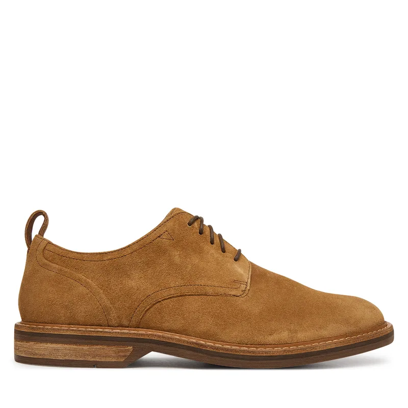 Κλειστά παπούτσια Clarks Aldwin Lace 26186448 Καφέ