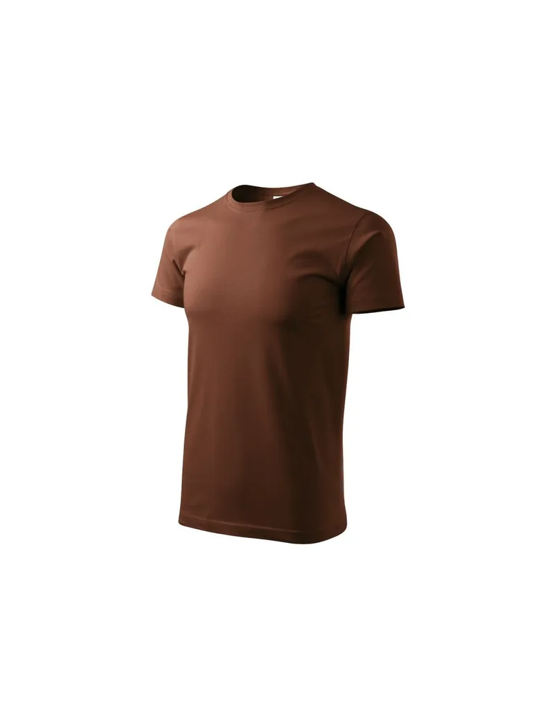 Malfini Ανδρικό Διαφημιστικό T-shirt Κοντομάνικο σε Καφέ Χρώμα MLI-13738