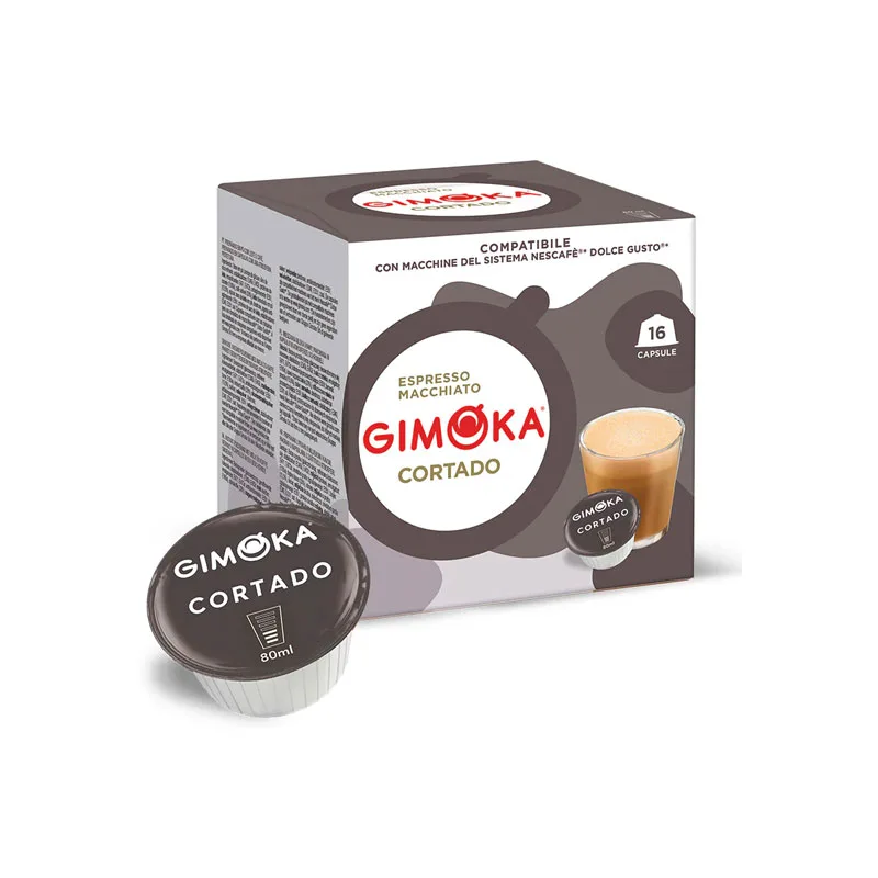 Gimoka Cortado Dolce Gusto κάψουλες - 16 τεμ