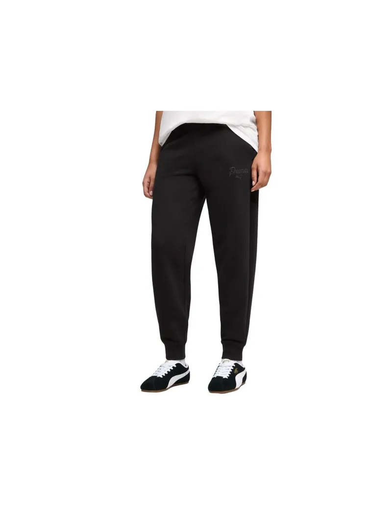 Puma ESS Script Comfort Women's Pants Black 691763 01