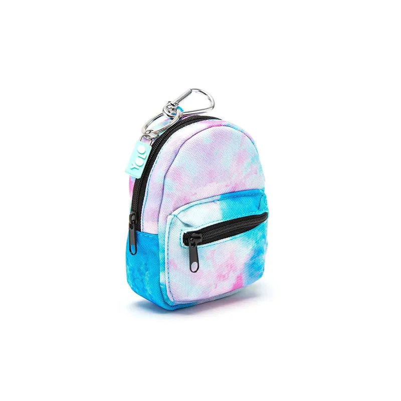 Yolo Backpack Μπρελόκ - Ροζ Blue 11x9x5 cm