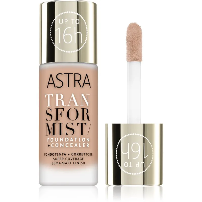 Astra Make-up Transformist μακράς διαρκείας μεικ απ απόχρωση 004N Amber 18 ml
