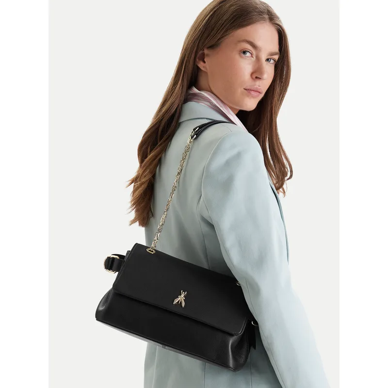 Τσάντα Patrizia Pepe 8B0306/L162-K103 Μαύρο