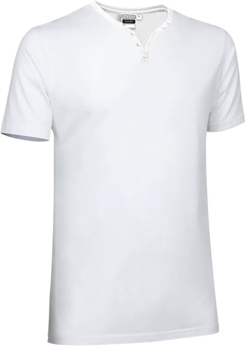 T-Shirt LUCKY Valento CAVALUCBL White