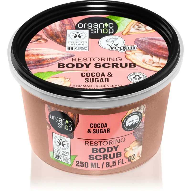 Organic Shop Body Scrub Cocoa & Sugar Scrub σώματος 250 ml