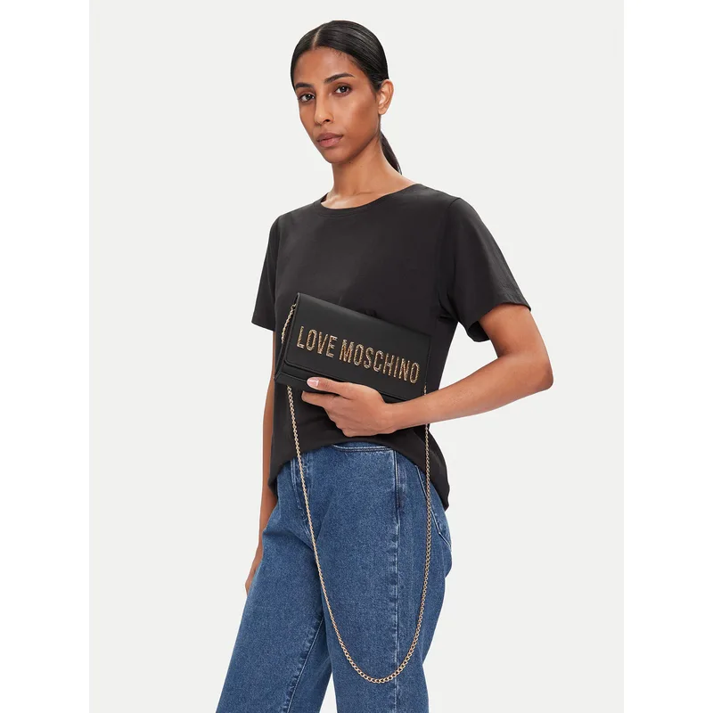 Τσάντα LOVE MOSCHINO JC4121PP0NKD000A Μαύρο