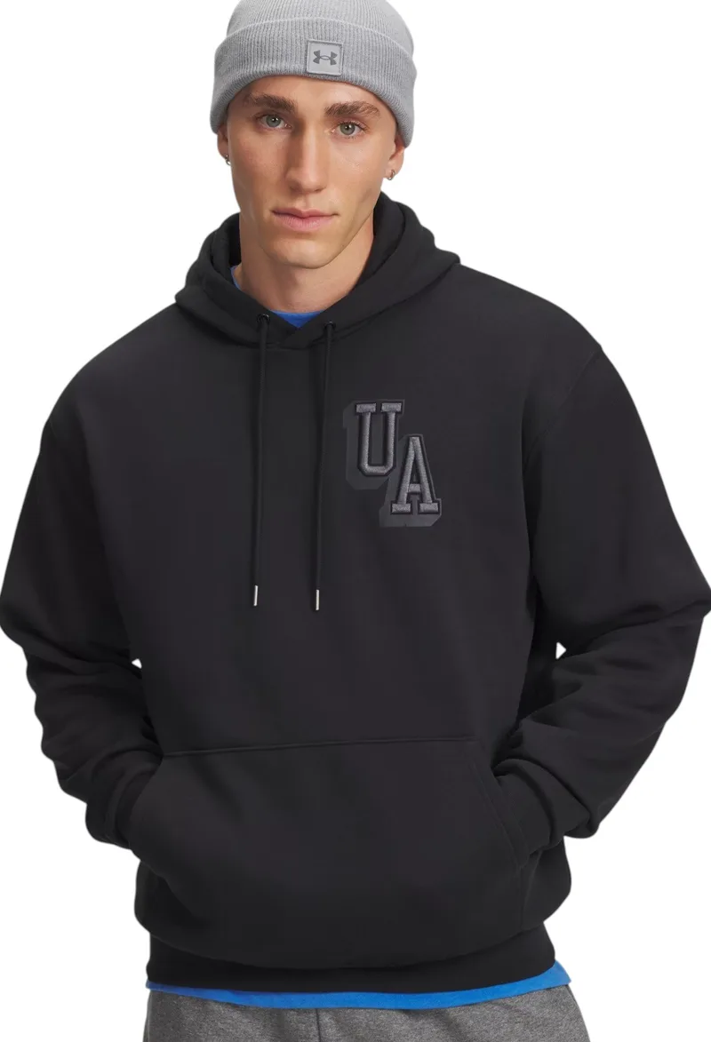 Μπλούζα Μακρυμάνικη Under Armour Icon Fleece Graphic Top 6007591-001 Ανδρικό