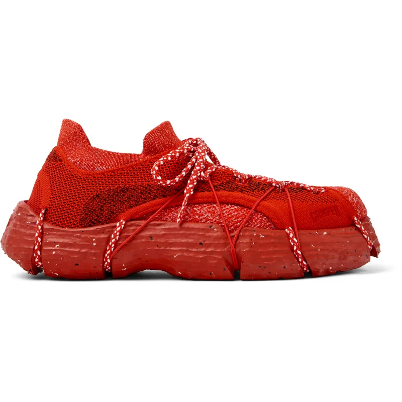 CAMPER Roku - Sneakers Για Ανδρικα - Κόκκινο,Μαύρο,Λευκό, Μέγεθος 42, Cotton fabric