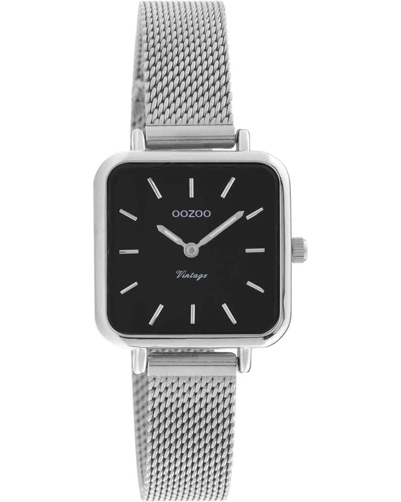 OOZOO Vintage - C20262, Silver case with Metal Bracelet