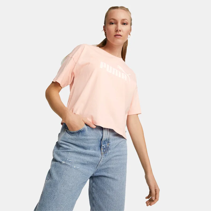 Puma Esssentials Γυναικείο Cropped T-Shirt (9000138882_67473)