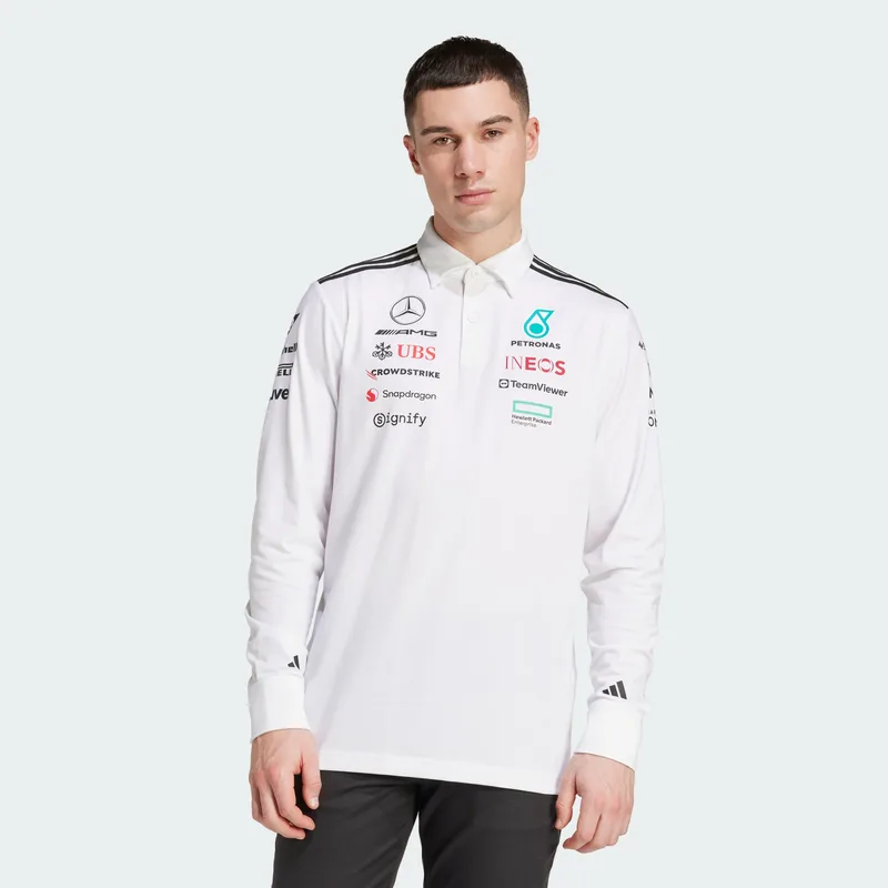 adidas Mercedes - Amg Petronas Formula One Team Ανδρικό Polo με Μακρύ Μανίκι (9000228026_41996)