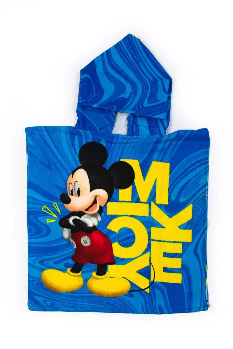 Πόντσο Παιδικό Microfiber 50x100εκ. Mickey 93 Blue Disney DimCol (Ύφασμα: Microfiber, Χρώμα: Μπλε) - DimCol - 54463144022