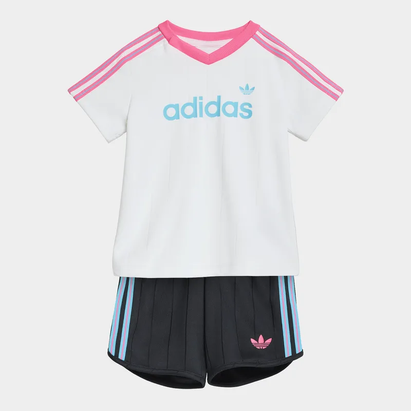 adidas Originals K Pinstripes Sprinter Short Tee S (9000284956_41996)