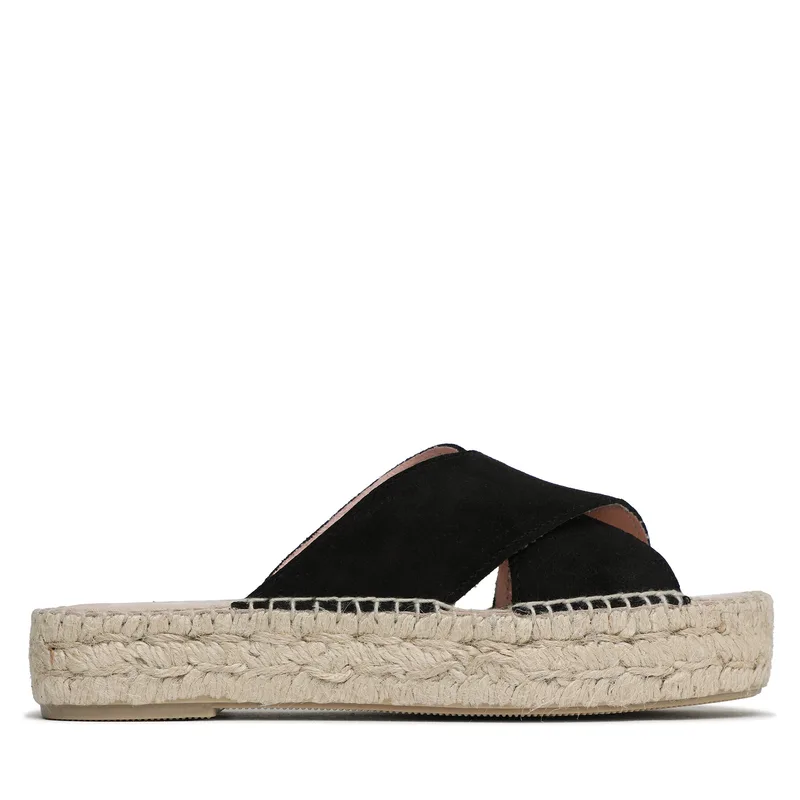 Εσπαντρίγιες Manebi Double Sole X Bands Sandals K 1.0 DX Μαύρο