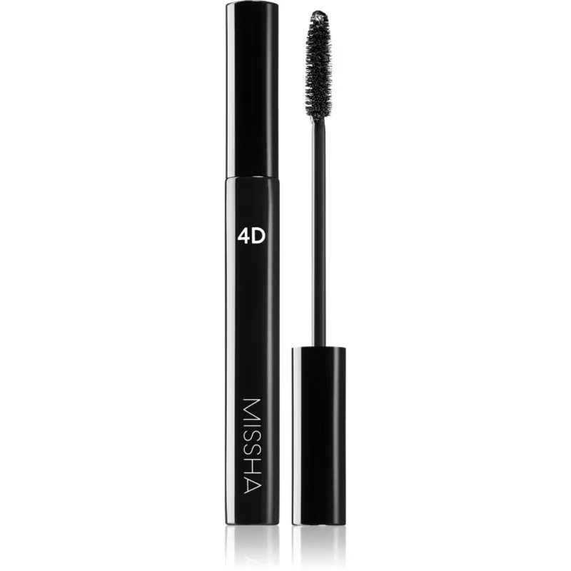 Missha The Style 4D Mascara μάσκαρα για μεγαλύτερο όγκο απόχρωση Black 7 γρ