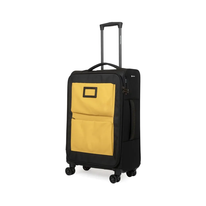Βαλίτσα Υφασμάτινη μεσαία 20 κιλών Newcom N1618/60 yellow