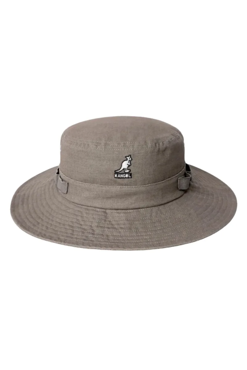 KANGOL Καπέλα UTILITY CORDS JUNGLE HAT - GREY-K5302-GREY