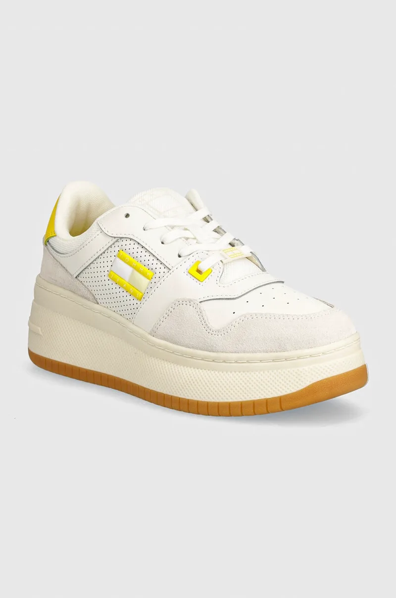 Sneakers Tommy Jeans TJW RETRO BASKET FLATFORM MIX
