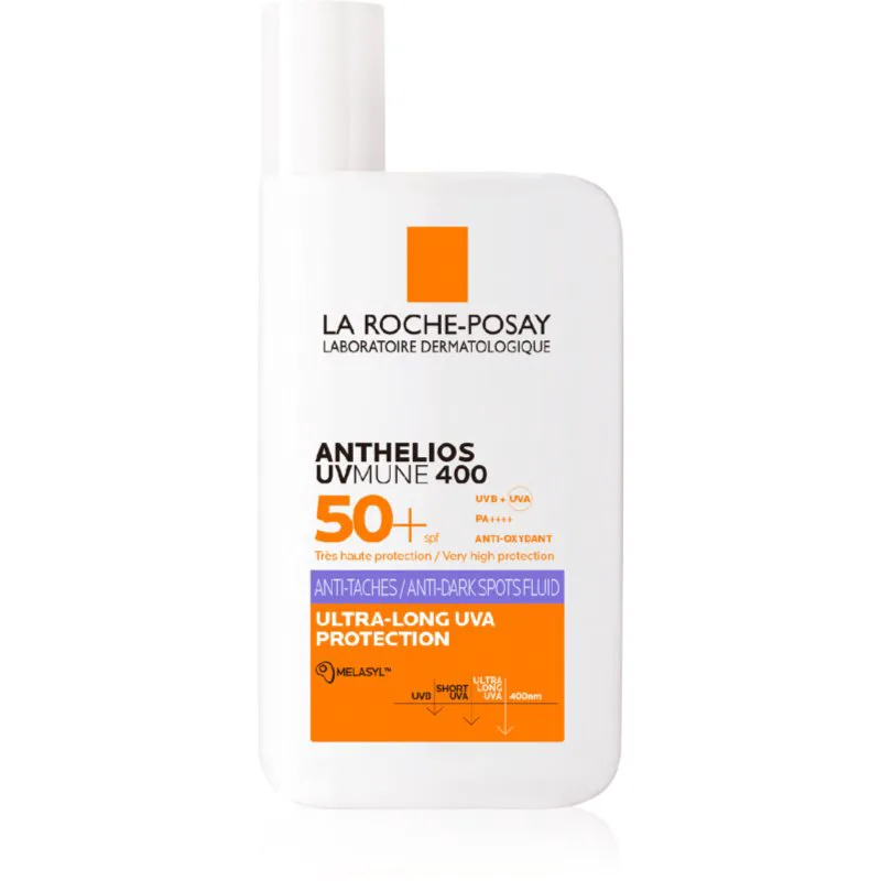 La Roche-Posay Anthelios UVMUNE 400 υγρό κατά των στιγμάτων SPF 50+ 50 ml