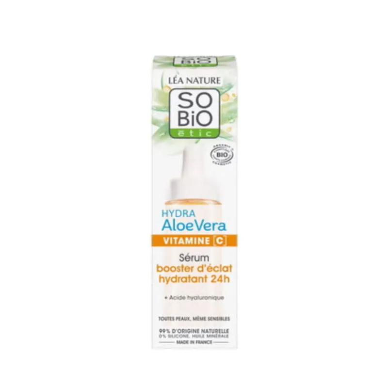 LÉa nature so bio étic Hydra Aloe Vera - Vitamin C Hydrating Serum, 30 ml