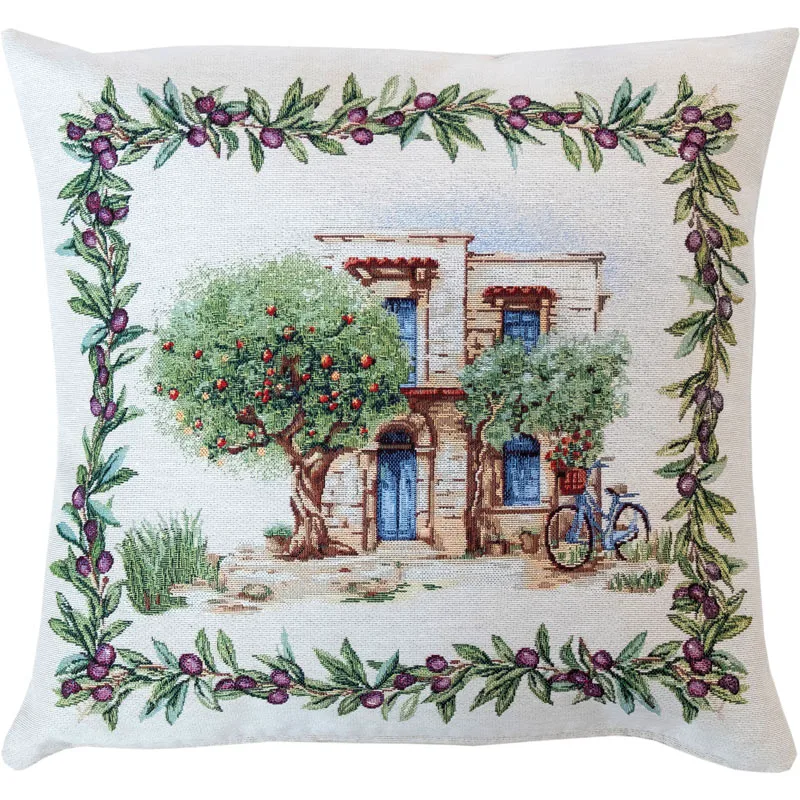 Διακοσμητική Μαξιλαροθήκη 45x45 Dimeco Catania Green Home 45x45