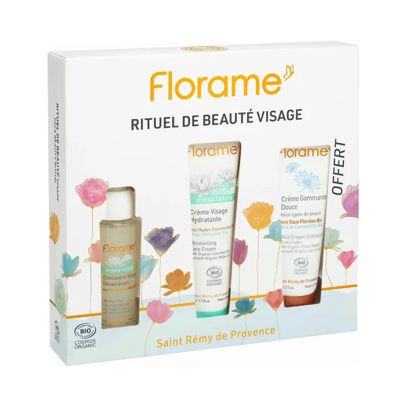 Floram Organic Facial Beauty Ritual Box