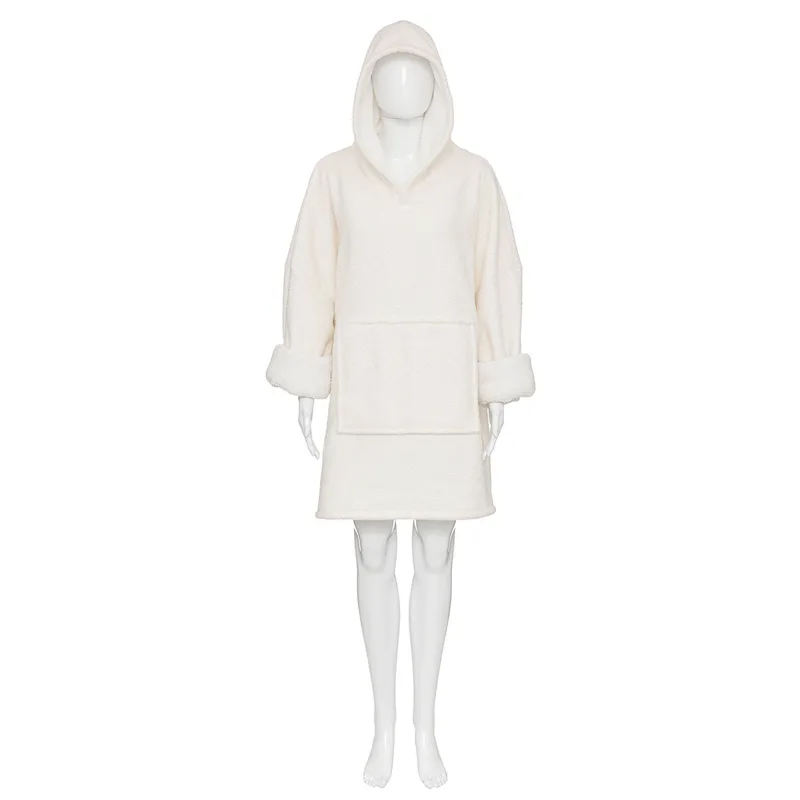 Fleece Φούτερ Με Fleece A-S Hoodie Ivoire 196298
