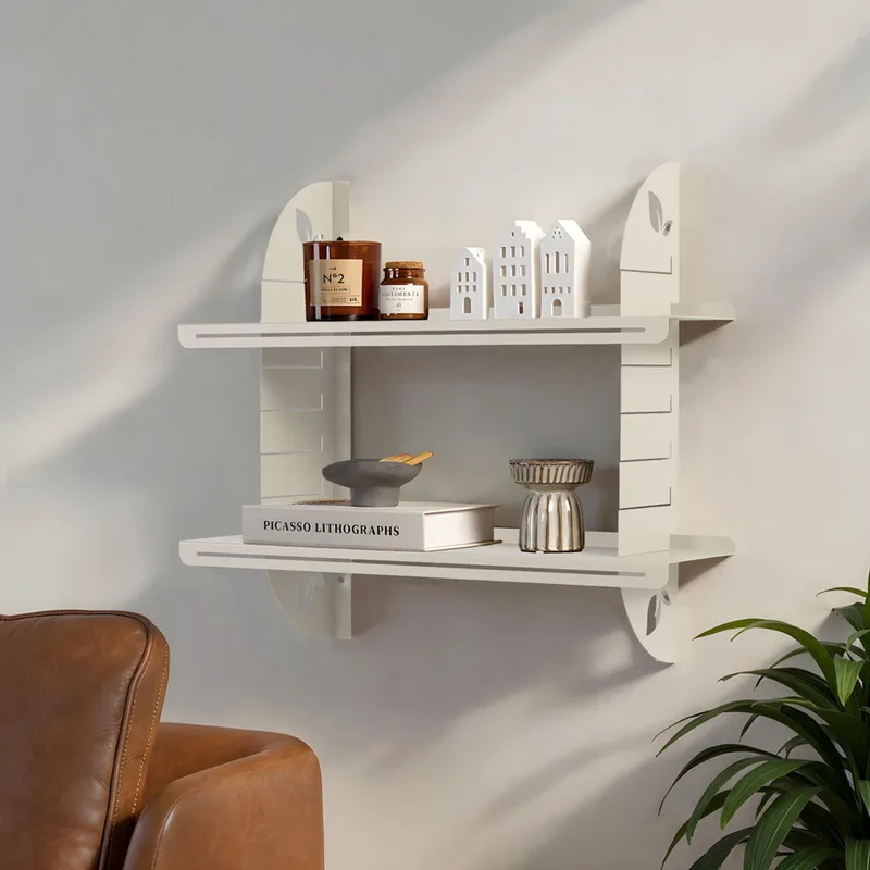 Μεταλλικό Διακοσμητικό Ράφι Vlnt126Kr 274Stl1114 (70x60 cm)