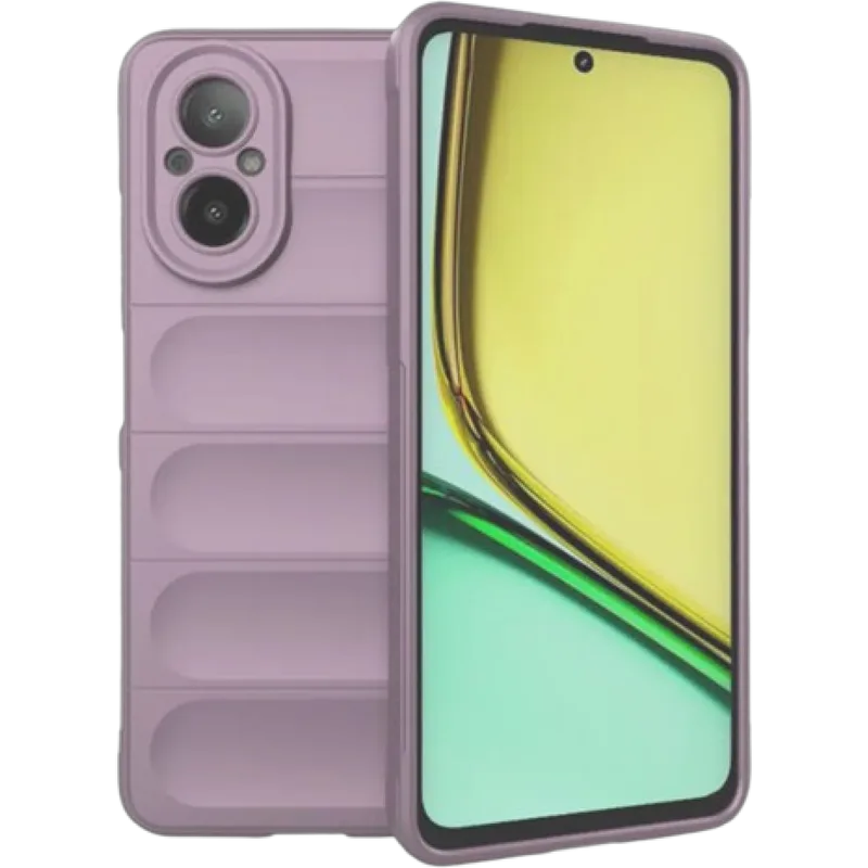Θήκη Realme C67 4G Techsuit Magic Shield Σιλικόνης - Purple (5949419113930)