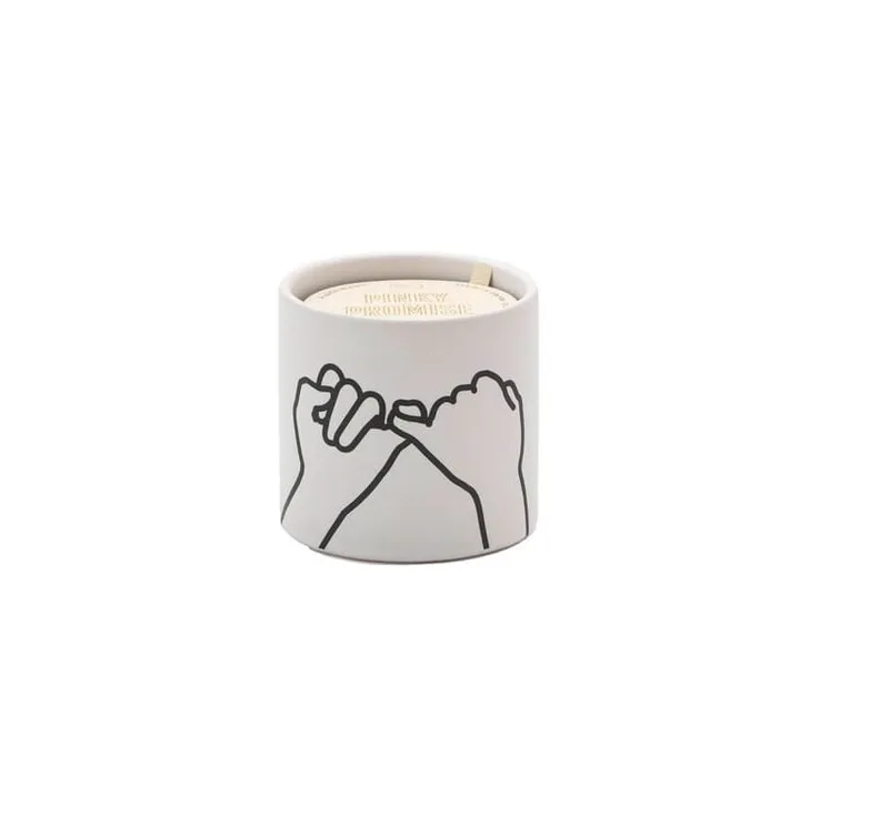 Impressions - Pinky Promise Soy Wax Candle - Wild Fig & Cedar 163g