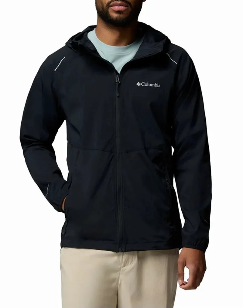 COLUMBIA Ανδρικό Μπουφάν Columbia Tech™ II Wind Full Zip CA31-2160521-011 Black