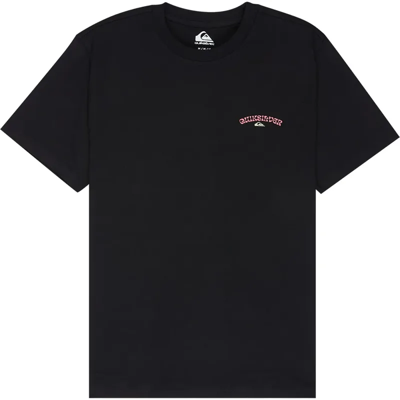 Quiksilver Tap In Ss Ανδρικό T-Shirt EQYZT08307-KVJ0 Μαύρο