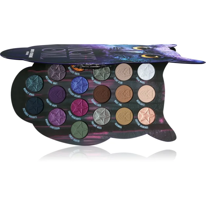 Jeffree Star Cosmetics Artisty Palette Night Owl Παλέτα σκιών για τα μάτια 18x1 γρ
