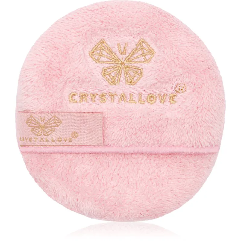 Crystallove Makeup Remover Reusable πλενόμενοι δίσκοι ντεμακιγιάζ 1 τμχ