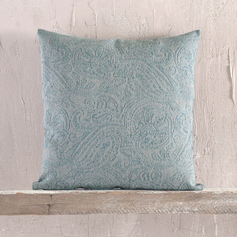 Μαξιλαροθήκη Διακόσμησης Rythmos Ivy Μπλε 40x40