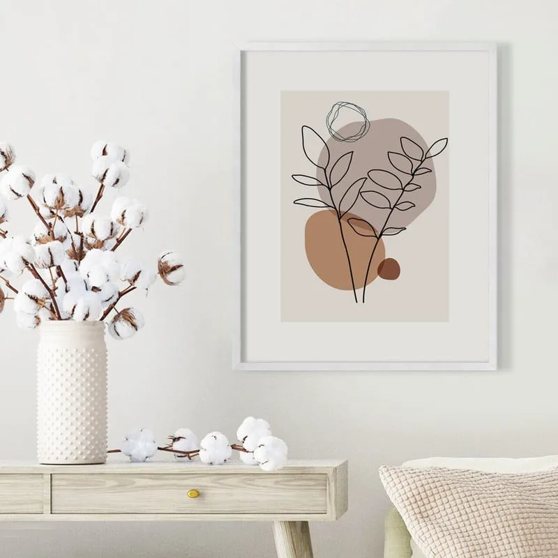 Πόστερ BOTANICAL BOHO LINEART