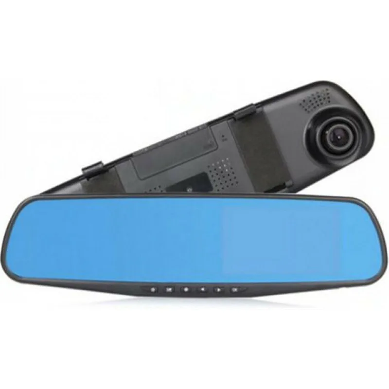 L808B Σετ Καθρέπτης με Κάμερα DVR Αυτοκινήτου 1080P με Οθόνη 4.3" με Κλιπ & Κάμερα Οπισθοπορείας