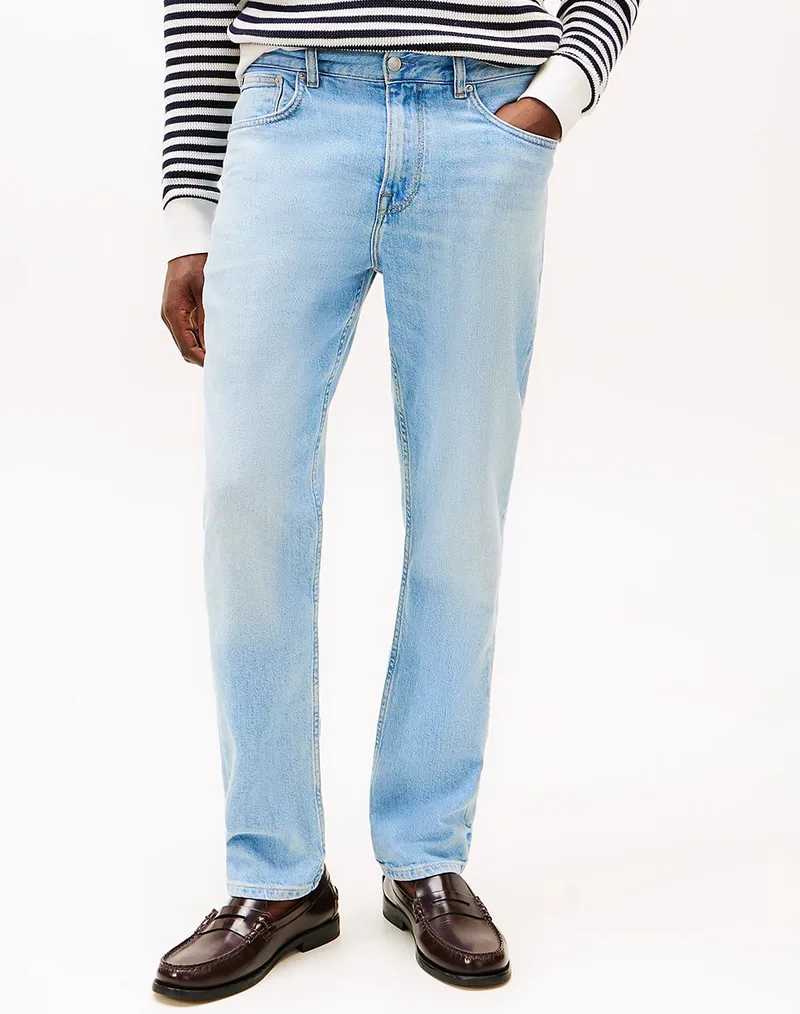 TOMMY HILFIGER STRAIGHT DENTON STR HERON BLUE MW0MW38813-1AC34 DenimLightBlue