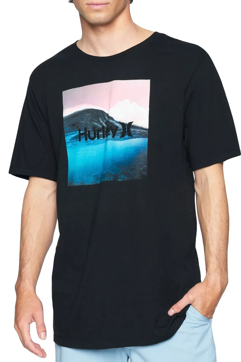 Μπλούζα Κοντομάνικη Hurley Washed Bali CZ6061G-H010 Ανδρικό