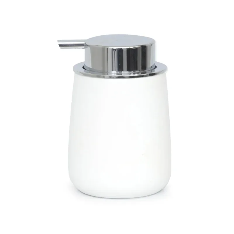Dispenser Μπάνιου (Φ8.8x12.3) Rainbow Tomy White