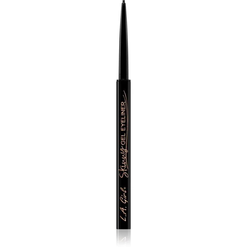 L.A. Girl Cosmetics Skinny τζελ λάινερ ματιών απόχρωση Silky Black 0.1 γρ