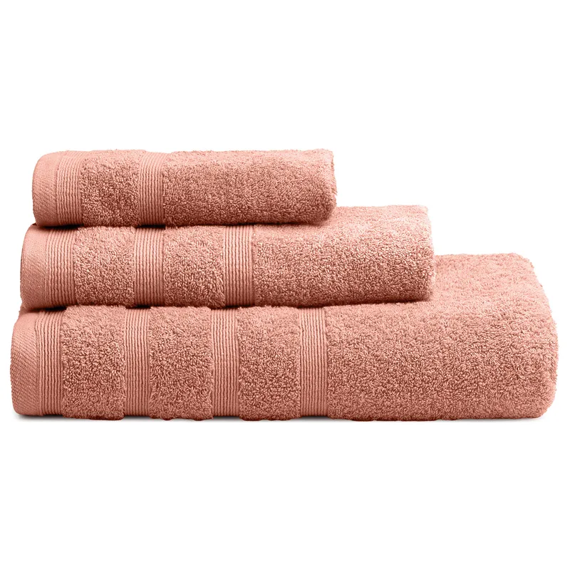 Πετσέτες Μπάνιου Σετ 3 τμχ ADAM HOME (600gsm) Salmon 02