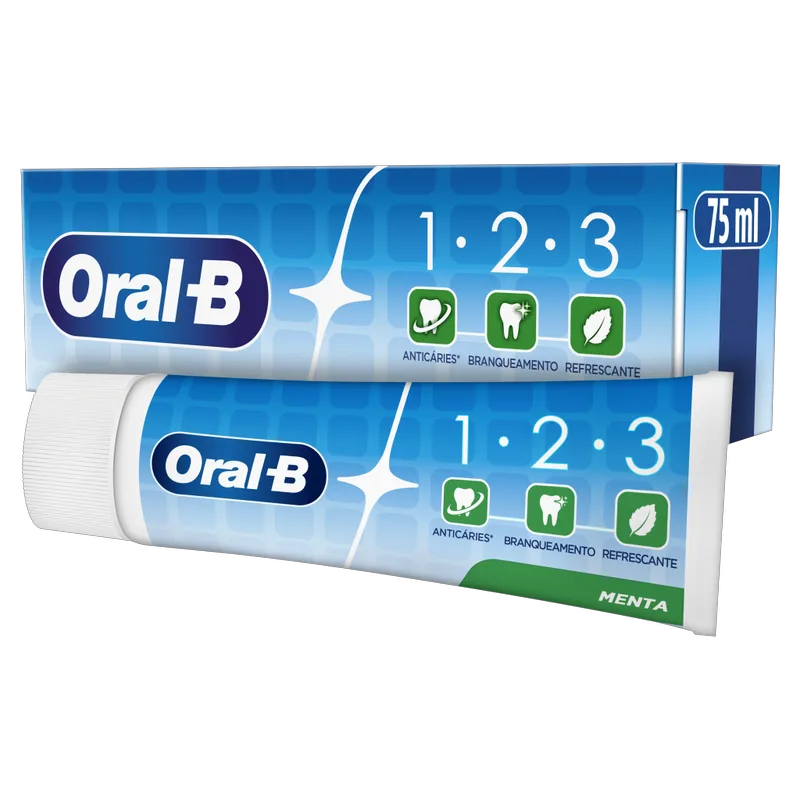 Oral-B Οδοντόκρεμα 1-2-3 75ml