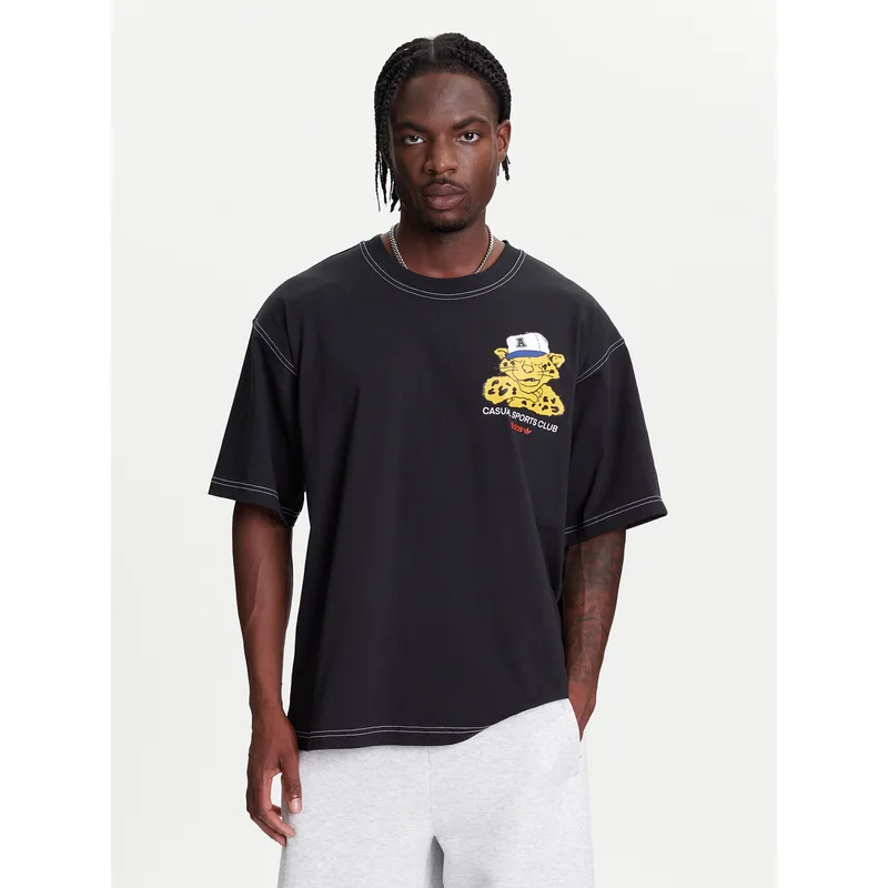 adidas T-Shirt Wabash JW0159 Μαύρο Oversize