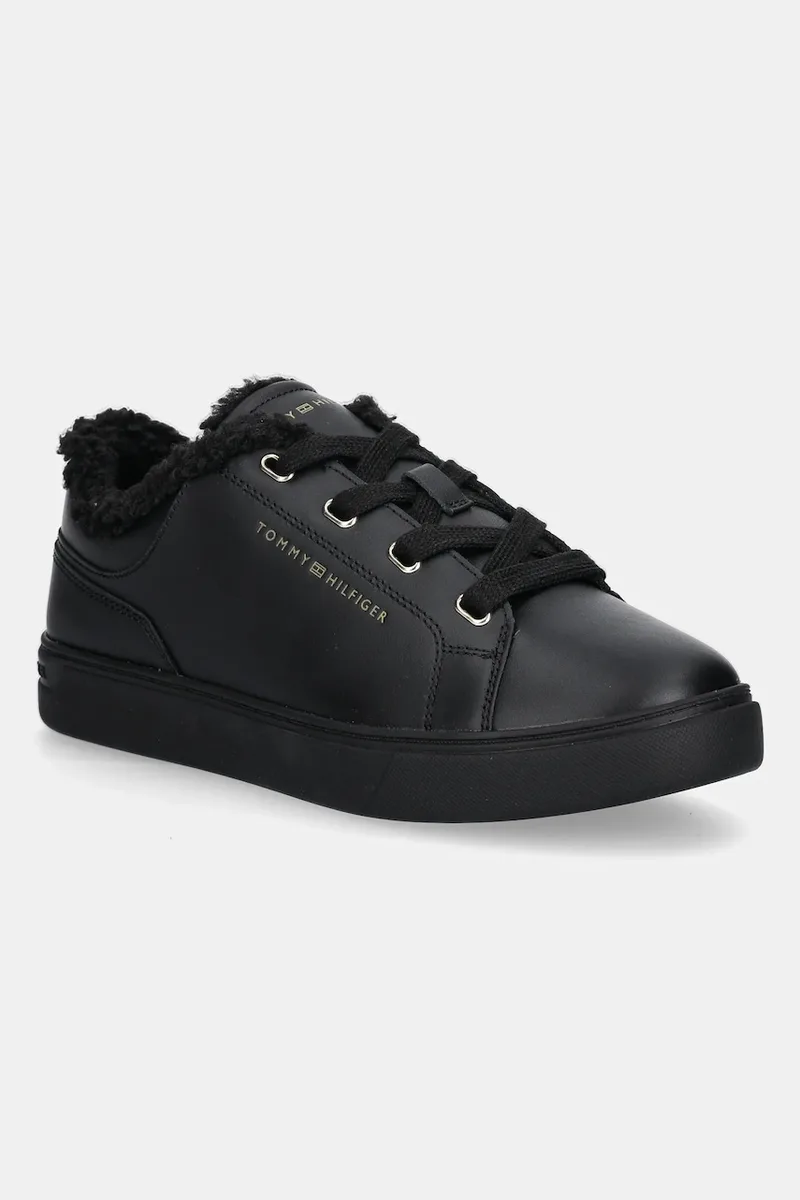 Δερμάτινα sneakers Tommy Hilfiger CASUAL CUPSOLE SNEAKER WL