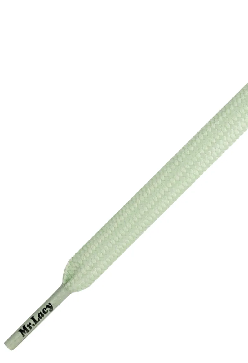 Κορδόνια Mr. Lacy Flatties 120cm Pastel Green 1051452-Green