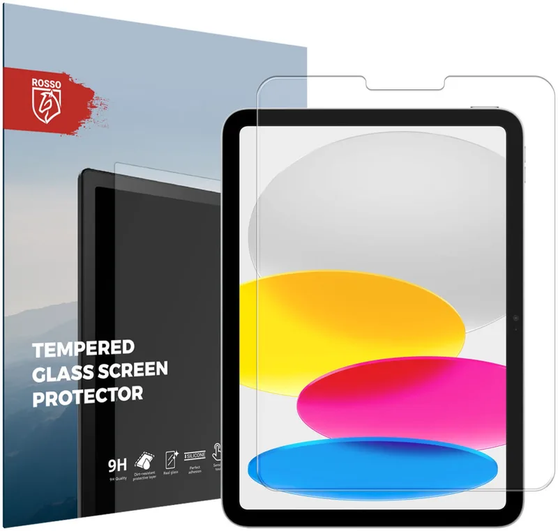 Κόκκινο Tempered Glass - Αντιχαρακτικό Προστατευτικό Γυαλί Οθόνης Apple iPad Air 5 2022 10.9" / Air 4 2020 10.9" - Clear (8719246378126)
