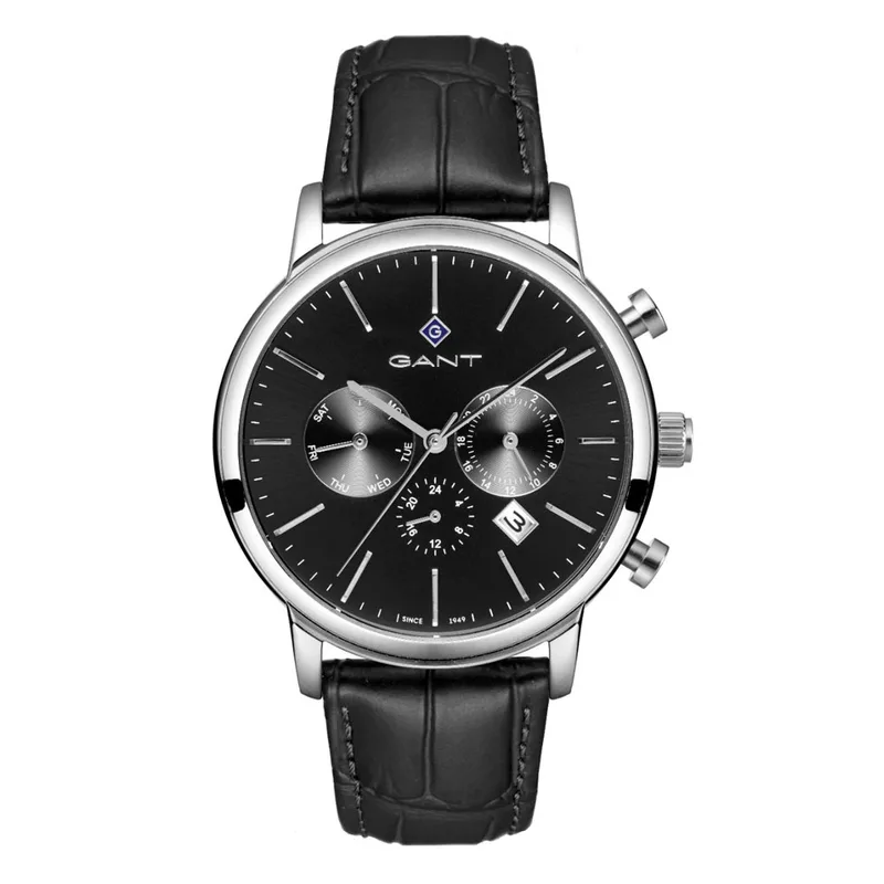GANT Cleveland Black Leather Multifunction G132006