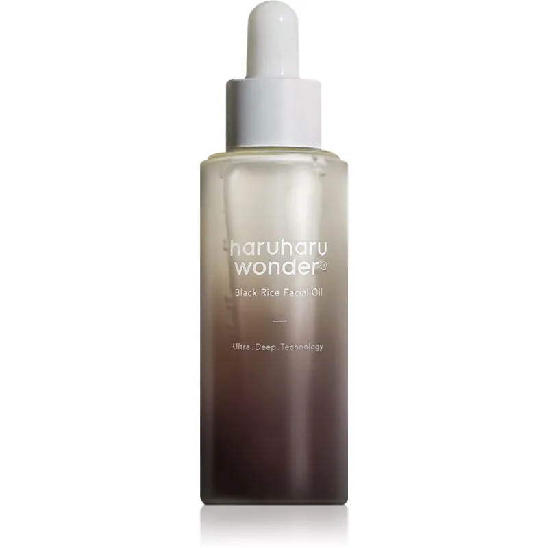 Haruharu Wonder Black Rice αντιοξειδωτικό λάδι προσώπου ημέρας και νύχτας 30 ml